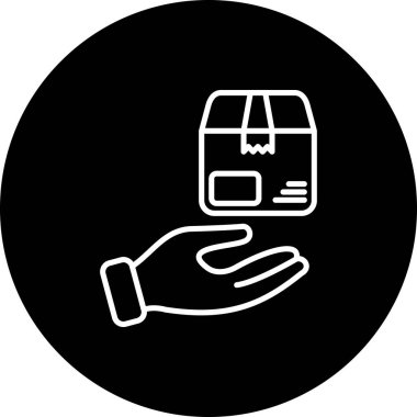 ürün web simgesi vektör illüstrasyonu