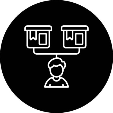 İş Dengeli Yenilikçi Ürün Grafiksel Elementi