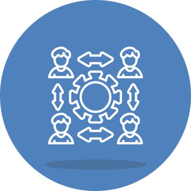  toplantı simgesi vektör illüstrasyon tasarımı