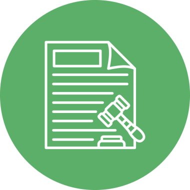 Hukuk Dosyası Minimum Düz Yaratıcı Grafik Tasarımı