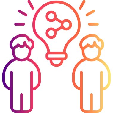 Web simge vektör çizim paylaşmak