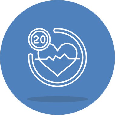 kalp hızı izleme sistemi simgesi