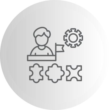 business leader, web simple icon