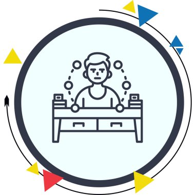 Dikkat dağıtma Yüksek Çözünürlüklü Sanat Sembolü