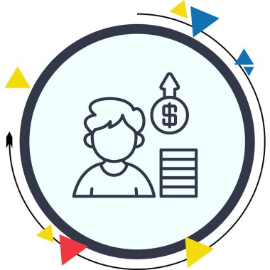 Premium Çağdaş Düz Vektör Özelliği