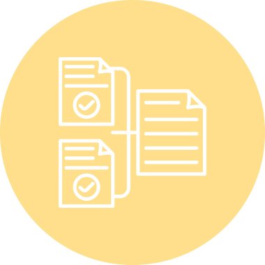 Dosya Yönetimi Asgari Yüksek Kalite Grafik Sembolü