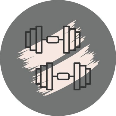 Dambıllar web simgelerinin vektör çizimi