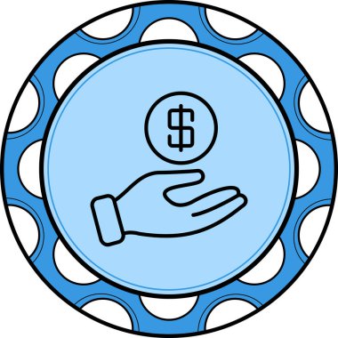 Para web sitesi vektör illüstrasyonunu ver