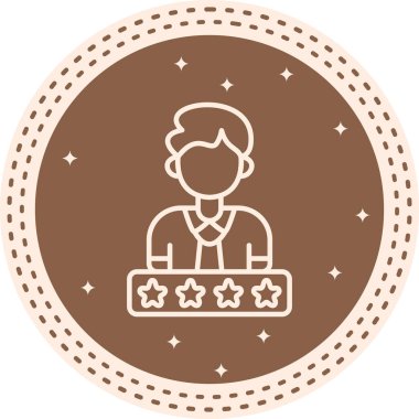 Performans web simgesi vektör illüstrasyonu