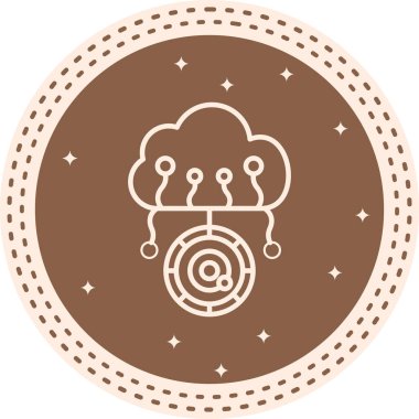 Bulut Hesaplama Modern Dijital Sanat Nesnesi