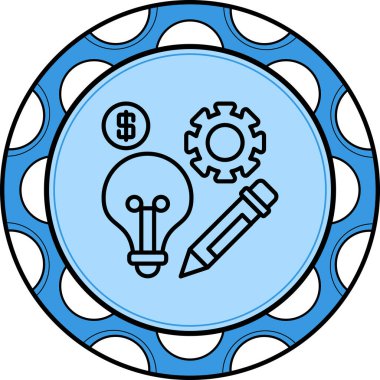  Idea icon vector illustration  design