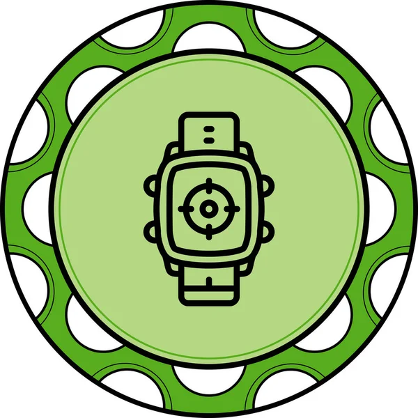 Akıllı Saat Hedefi Ayrı Modern Dijital Tasarım Elemanı