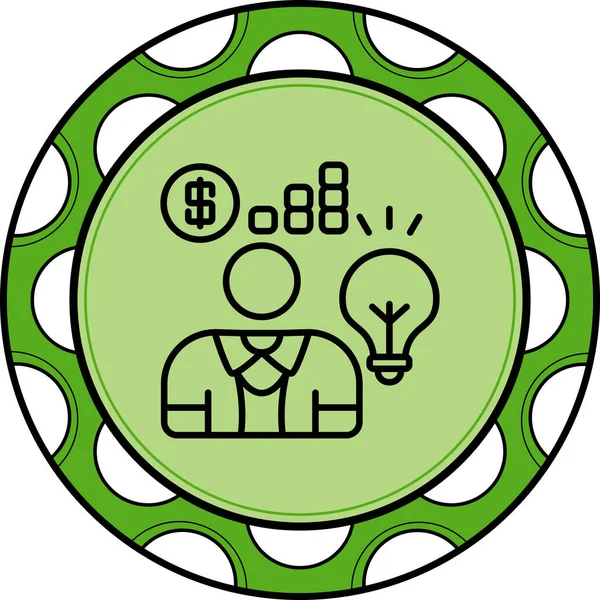 Pazarlama simgesi vektör illüstrasyon tasarımı