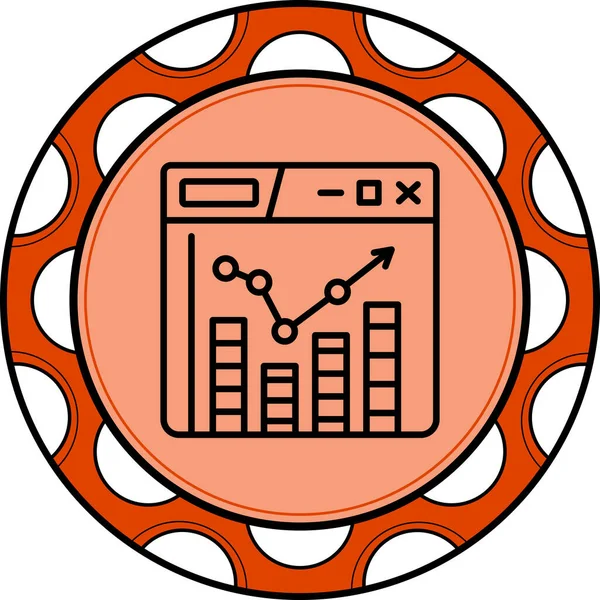 Git Depolama web simgesi vektör illüstrasyonu