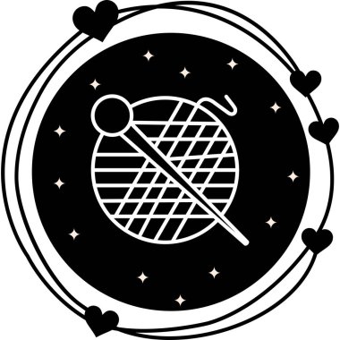 Örgü ağ cion vektör çizimi