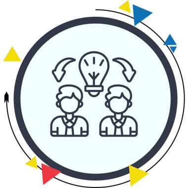 Brainstroming Yenilikçi Modern Yaratıcı Grafik Özelliği