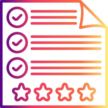 Belge Simgesi. Web Kullanımı için Basit Vektör İllüstrasyonu.