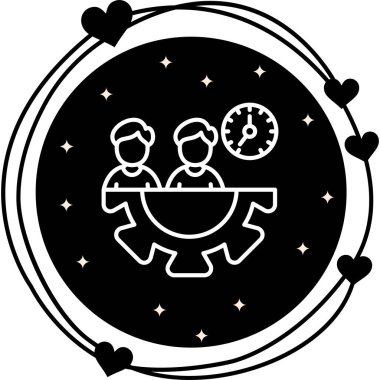 Hissedar ağ simgesi vektör illüstrasyonuName