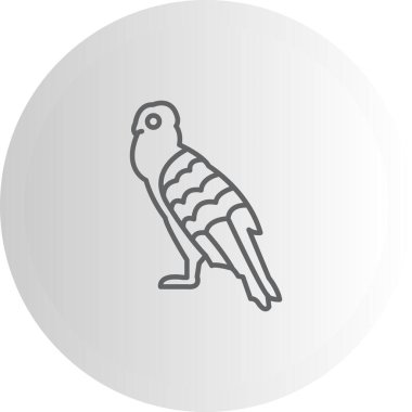 And Akbaba simgesi vektör illüstrasyon tasarımı