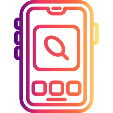 Mobil İtiş Pimi Gelişmiş Minimum Arayüz Tasarımı Elemanı