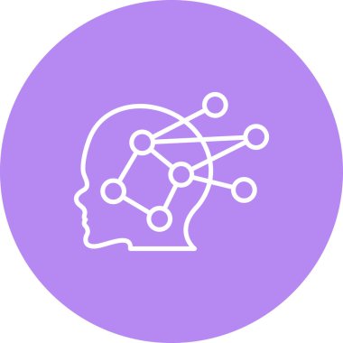 Nöral Ağ Parlak Modern Yaratıcı Sanat Düzenlemesi