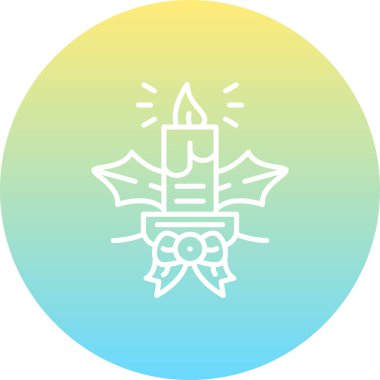 mum ağ ikonu vektör illüstrasyonu