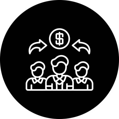 Çalışan Yararlı Web simgesi vektör illüstrasyonu