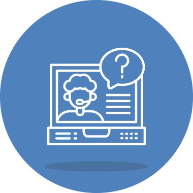 dizüstü bilgisayar simgesi, vektör illüstrasyonu basit tasarım