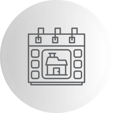 Dengelenmiş Düz Modern Tasarım Elementi