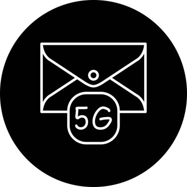 e- posta web simgesi vektör illüstrasyonu