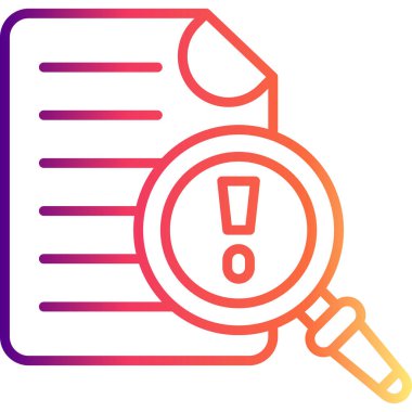 Risk simgesi vektör illüstrasyon tasarımı