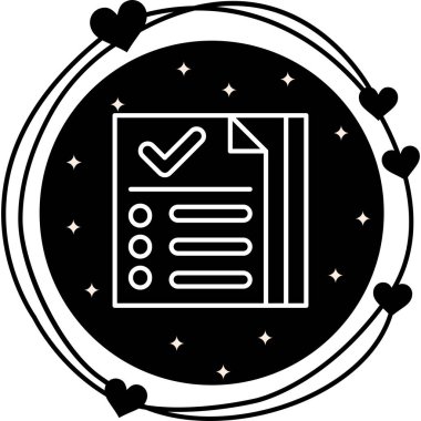 Belge Simgesi. Web Kullanımı için Basit Vektör İllüstrasyonu.