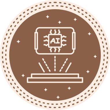 Hologram Minimum Düz Yaratıcı Grafik Tasarımı