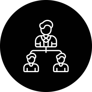 iş liderliği, web basit simgesi