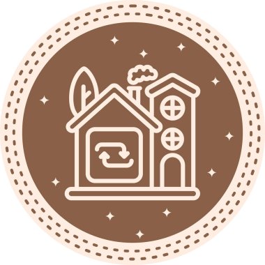 Web simgesi vektör illüstrasyonunu tekrarla