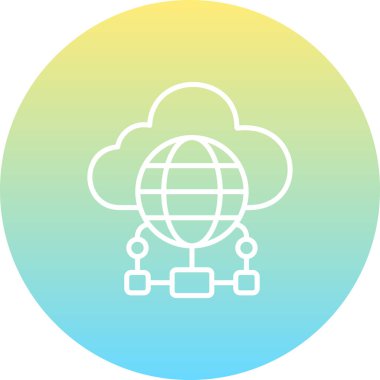 Bulut Hesaplama Dengeli Yenilikçi Ürün Grafiksel Elementi