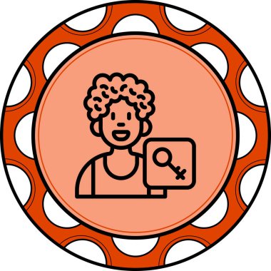 erkek avatar simgesi, vektör illüstrasyonu basit tasarım.