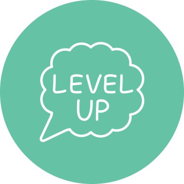 Üst Düzey Web simgesi vektör illüstrasyonu