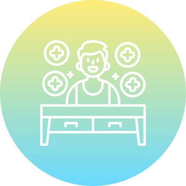 Pozitif Düşünme Simgesi, Basit İllüstrasyon