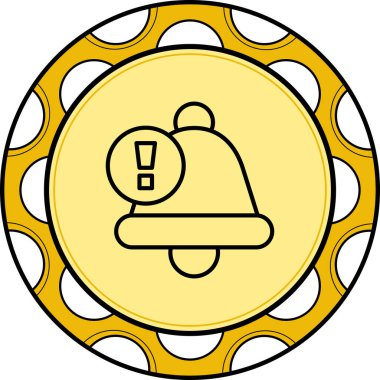 Uyarı Ağ ikonu vektör illüstrasyonu