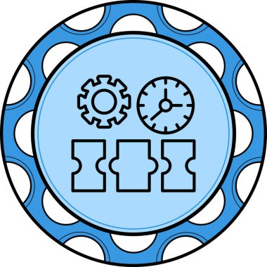 Zaman Yönetimi Profesyonel Temiz Düz Grafik Özelliği