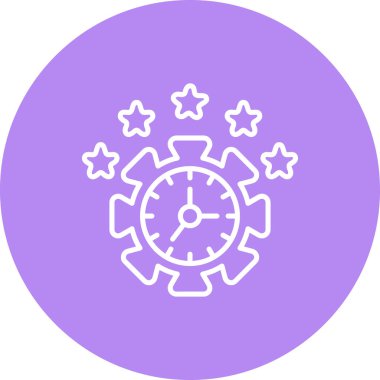 Zaman Yönetimi Çağdaş Yenilikçi Dijital Tasarım Varlığı