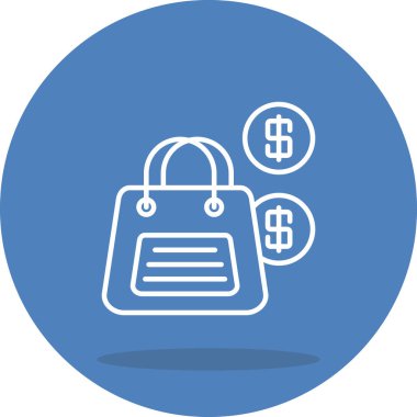 Çanta Biçimli Özel Vektör Tasarım Varlığı