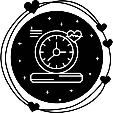 Zaman Dengeli Düz Modern Tasarım Elemanı