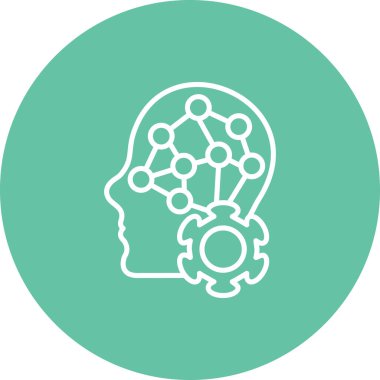 Derin Öğrenme Simgesi, Basit İllüstrasyon