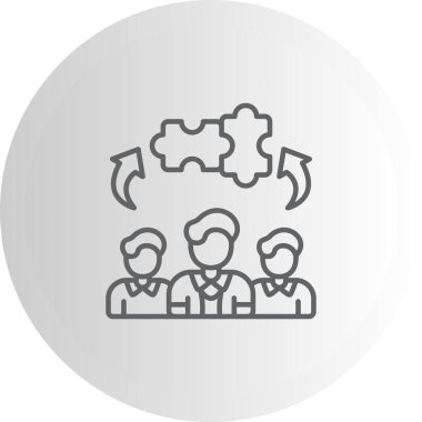 Skills web simgesi vektör çizimi