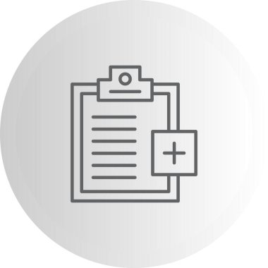 Yeni Görev Satırı Simgesi Ekle, Vektör İllüstrasyonu