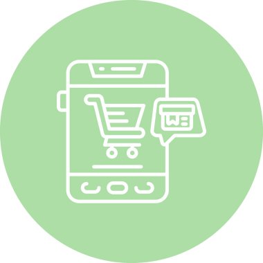 akıllı telefon simgesi, vektör illüstrasyonu basit tasarım illüstrasyonu