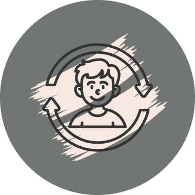 Web simgesi vektör illüstrasyonunu tazele