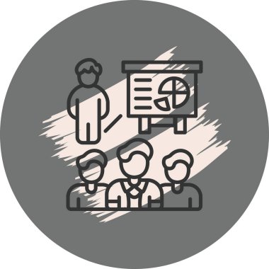 Skills web simgesi vektör çizimi